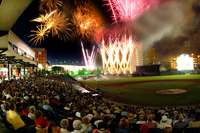 The Akron Rubber Ducks at Canal Park
