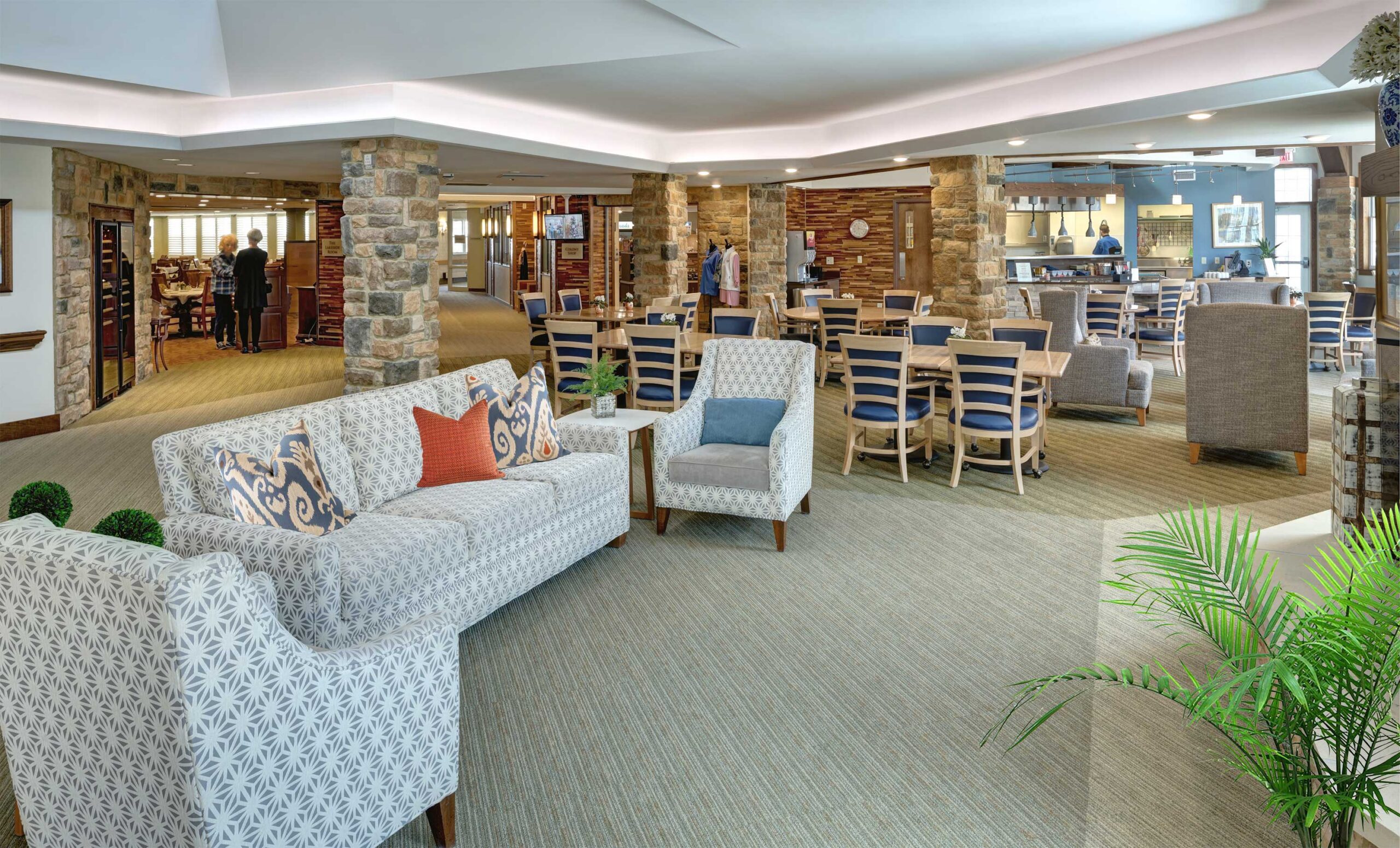 HR 1356 decor Fireside Lounge