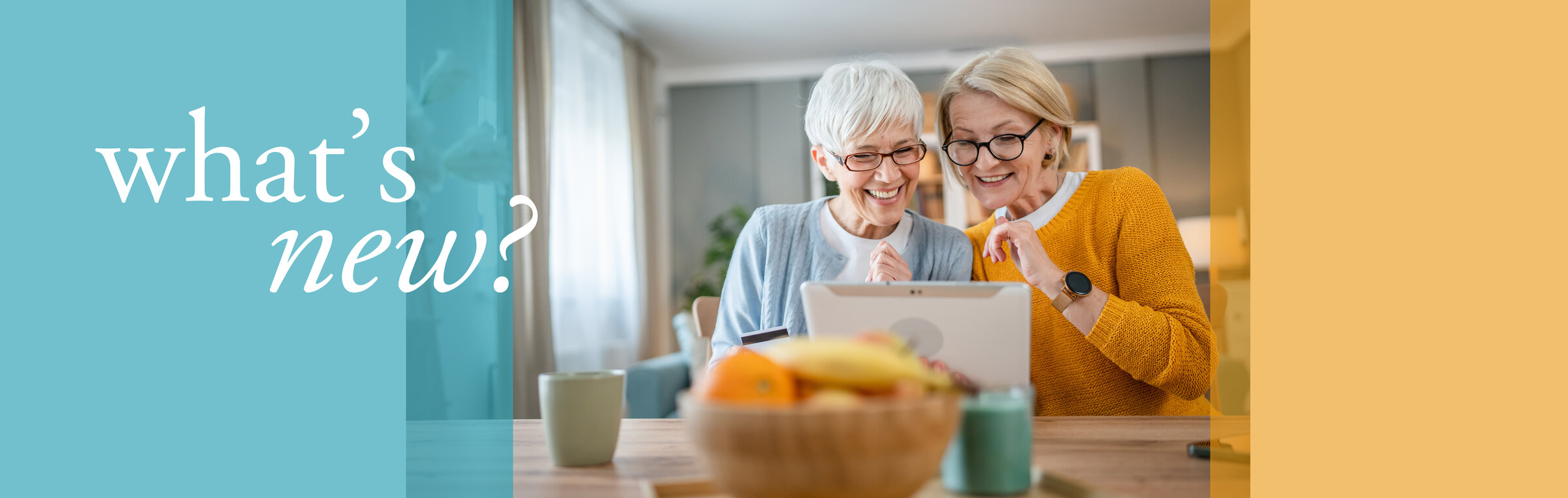 Two,Mature,Senior,Women,Grandmother,Sisters,Or,Friends,Sit,At